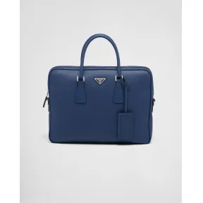 普拉达/Prada 矢车菊蓝  公文包 2VE368 9Z2 F0016