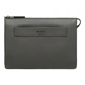 普拉达/Prada 水银灰  手包 2VF001 2EYT F0048