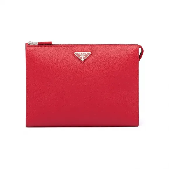 普拉达/Prada Saffiano 皮革手提箱 2VF030-9Z2-F068Z