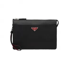 普拉达/Prada Saffiano 皮革男士手包 2VF032-9Z2-F0DL1