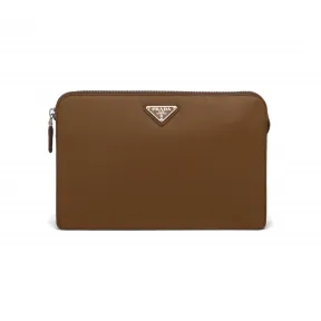 普拉达/Prada Saffiano 皮革男士手包 2VF056-9Z2-F0401