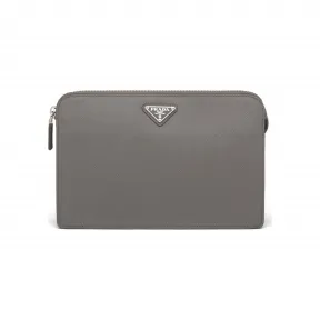 普拉达/Prada Saffiano 皮革男士手包 2VF056-9Z2-F0K44