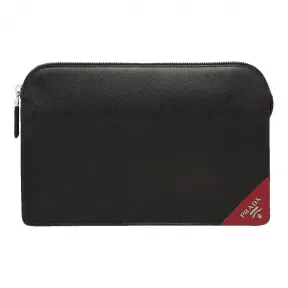 普拉达/Prada 黑色/樱桃红  手包 2VF056 9Z2 F050V