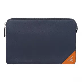 普拉达/Prada 波罗的海蓝+木瓜色 男士 手包 2VF056 9Z2 F0L57