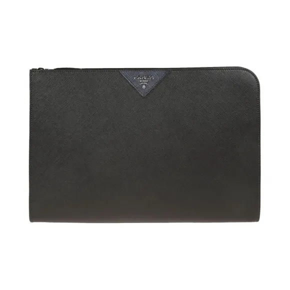 普拉达/Prada Saffiano 皮革手拿包 2VN003 9Z2 F0G52