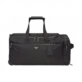 普拉达/Prada 尼龙和 Saffiano 皮革轮式手提行李箱 2VQ002-064-F0002