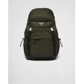 普拉达/Prada Re-Nylon 再生尼龙和Saffiano 皮革背包 2VZ090-2DMG-F0244