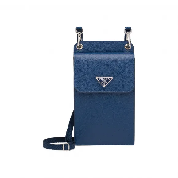 普拉达/Prada Saffiano 皮革手机包 2ZH068-053-F0016