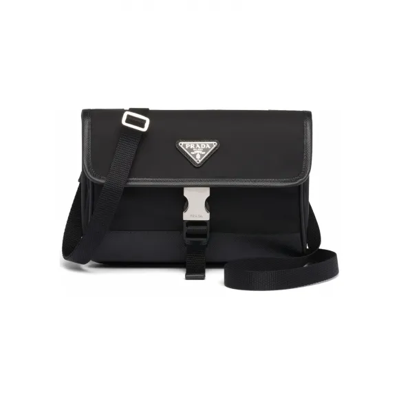 普拉达/Prada 尼龙和Saffiano 皮革手机包 2ZH108-2BBD-F0002