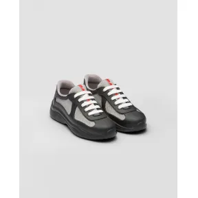 普拉达/Prada Prada美洲杯软橡胶及Bike织物运动鞋 3E6500-3LLJ-F0002