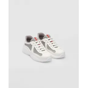 普拉达/Prada 美洲杯软橡胶和自行车面料的休闲鞋 3E6500-3LLJ-F0009