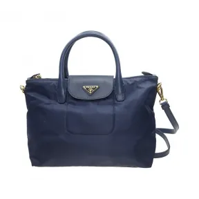 普拉达/Prada  深蓝色 尼龙 斜跨包 BN2106-ZMY-F0008