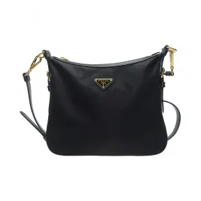 普拉达/Prada  黑色 尼龙 斜跨包 BT0706-ZMY-F0002