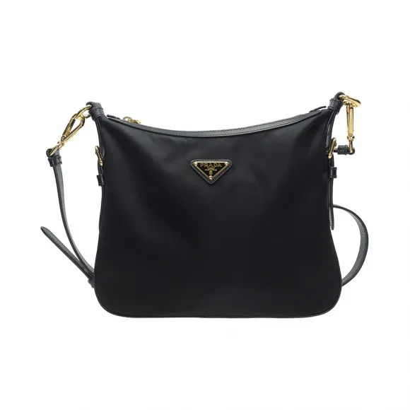普拉达/Prada  黑色 尼龙 斜跨包 BT0706-ZMY-F0002