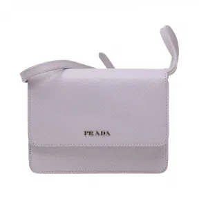 普拉达/Prada  浅紫色 牛皮 斜跨包 BT1031-NZV-F0230