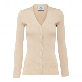 普拉达/Prada 雪白色  开衫 P25F74 1UYM F0627