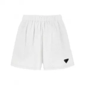 普拉达/Prada 黑色 三角徽标皮革厚底中筒靴 1WP148-3LGWF0002