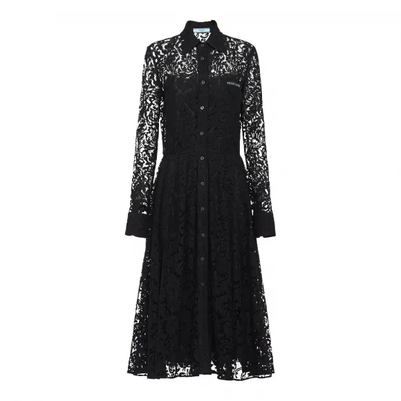 普拉达/Prada 黑色  连衣裙 P38S2 1SA4 F0002