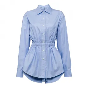 普拉达/Prada 天蓝色  衬衫 P408D 1TUB F0076