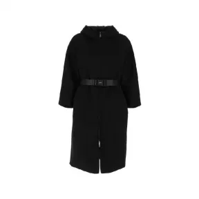 普拉达/Prada 白/黑 后背三角形徽标花朵喇叭裙 131093S2111YTR-F0964