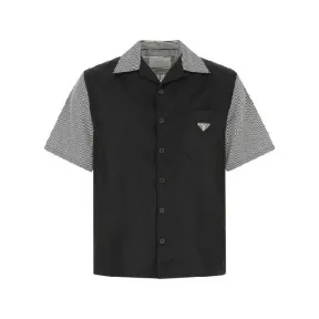 普拉达/Prada 白色 三角徽标皮革厚底中筒靴 1WP148-3LGW-F0009