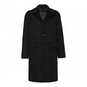 普拉达/Prada 羽绒夹克衬里羊毛大衣 SGN781-03H-F0002