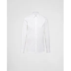 普拉达/Prada 弹力府绸衬衫 UCM608-F62-F0009