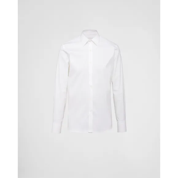 普拉达/Prada 弹力府绸衬衫 UCM608-F62-F0009