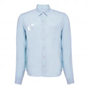 普拉达/Prada 天蓝色  衬衫 UCN206 1UPZ F0012