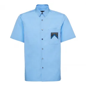 普拉达/Prada 浅蓝色  衬衫 UCS332 1LRT F0013