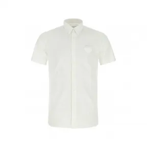 普拉达/Prada 黑色 logo贴花垂坠连帽斗篷 P650OS2111VOQ-F0002