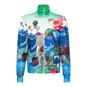 普拉达/Prada 蓝绿色  开衫 UJL058 1TP1 F0136