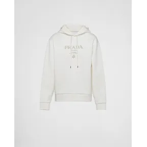 普拉达/Prada 棉质帽衫 UJL34A-11B3-F0J36