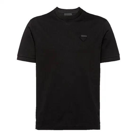 普拉达/Prada 珠地棉T恤 UJN452-XGS-F0002