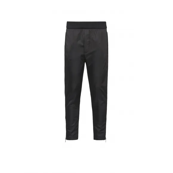 普拉达/Prada 棉质和尼龙华达呢慢跑裤 UJP121-1R4H-F0806