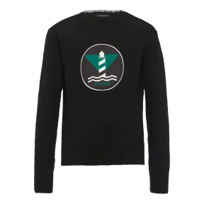 普拉达/Prada 黑色  羊毛衫 UMA107 ABH F0002