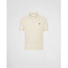 普拉达/Prada 羊绒Polo衫 UMB313-10IR-F0304