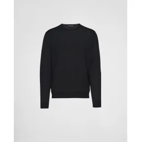 普拉达/Prada 羊毛圆领毛衫 UMM984-C5W-F0002