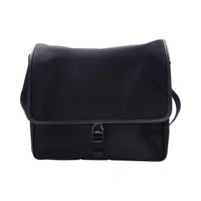 普拉达/Prada  黑色 尼龙 斜跨包 V166-064-F0002