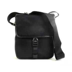 普拉达/Prada  黑色 尼龙 斜跨包 V167-064-F0002