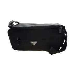 普拉达/Prada  黑色 尼龙 斜跨包 VA0991-064-F0002