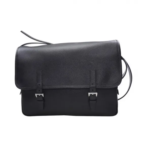 普拉达/Prada  黑色 牛皮 斜跨包 VA0997-9Z2-F0002