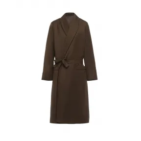 普拉达/Prada 羊毛华达呢长袍 VT8027-9B1-F0201