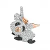 麒麟/qeelin Flying Pig Bo Bo 18K白金钻石及黑钻石吊坠 (全球限量发售) BBC-020-PD-PIG