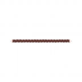 麒麟/qeelin 棕色皮革手带 (尺吋为16.5/17.5/18.5公分) (手帶与扣子分开发售) BR-175T-RGBRNBL