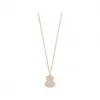 麒麟/qeelin Petite Wulu 18K玫瑰金钻石项链 WU-NL0018B-RGD