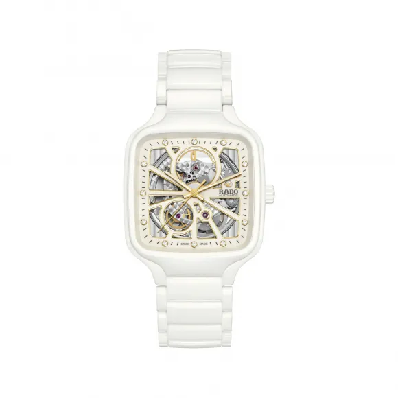 雷达/Rado 真 True 系列 高科技陶瓷 自动机械机芯 中性表 手表 R27073702