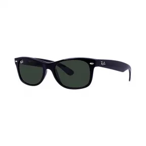 Ray-Ban 雷朋 新徒步旅行者·经典 RB2132F 黑色 - 尼龙 - 绿色 镜片 - 0RB2132F90152