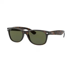 Ray-Ban 雷朋 新徒步旅行者·经典 RB2132F 枪色 - 尼龙 - 绿色 镜片 - 0RB2132F902L55