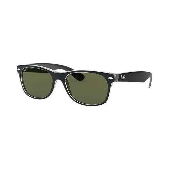 Ray-Ban 雷朋 新徒步旅行者·混色 RB2132F 透明色 - 尼龙 - 绿色 镜片 - 0RB2132F605255